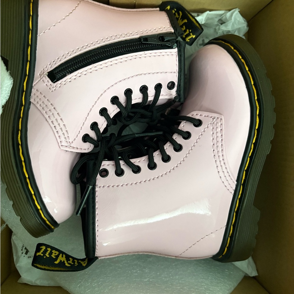 Dr. Martens Black Lace-Up Boots - Picture 7 of 7